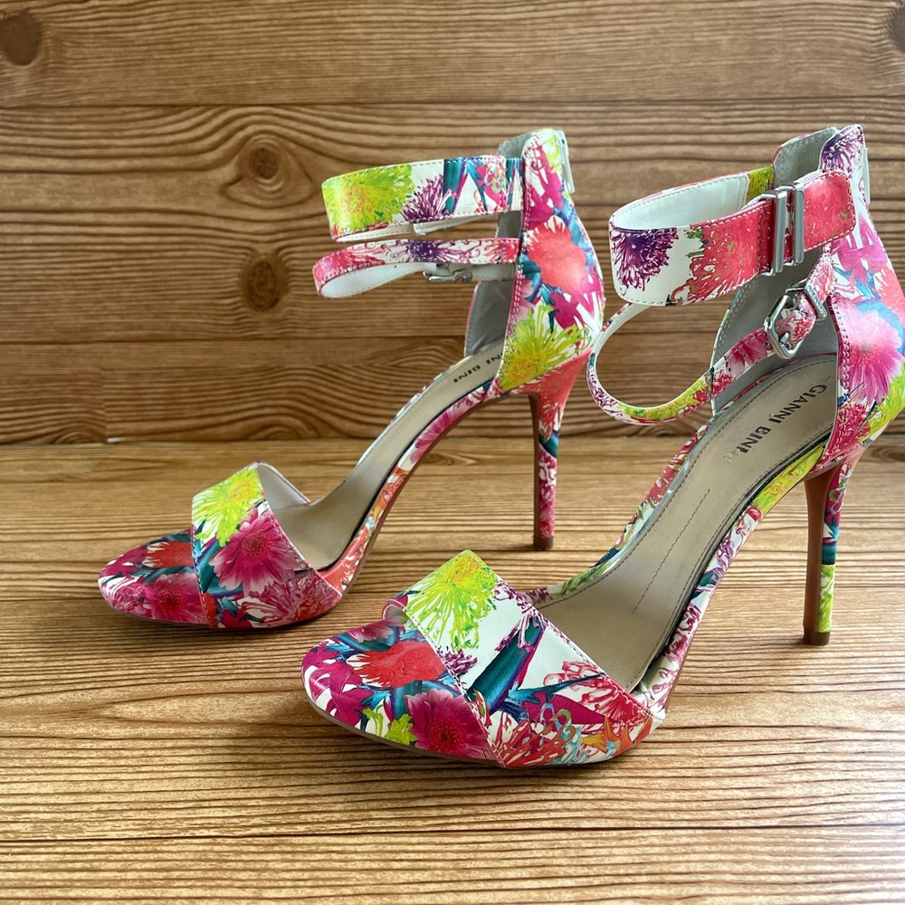 Gianni Bini Floral Stilettos